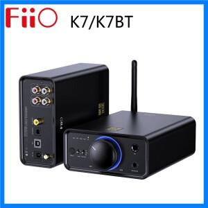 FiiO K7/K7BT 밸런스드 하이파이 DAC 헤드폰 앰프 AK4493S * 2, XMOS XU208 PCM384kHz DSD256,USB, 광, 동