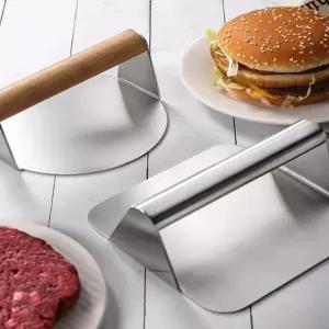 해이프 스텐누르개 햄버거 철판요리 원형 스테이크 전강