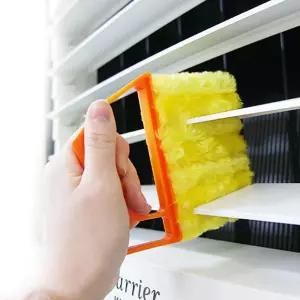 블라인드 청소 브러쉬 우드 알류미늄 먼지 에어컨 틈새브러쉬