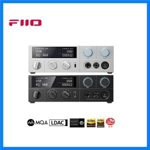 FiiO K15 데스크탑 HiFi DAC AMP 헤드폰 앰프 듀얼 AK4497S PEQ MQA PCM768 지원 DSD512 동축/광/XLR4