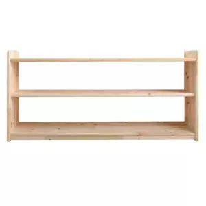 디엔데코 루메A 삼나무 속 깊은 낮은 2단 책장