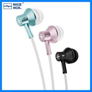 NICEHCK StringSnow 인이어 10mm 큰 사이즈 다이나믹 드라이버3.5mm/Type-C 플러그 HiFi 유선 HD 마이크폰
