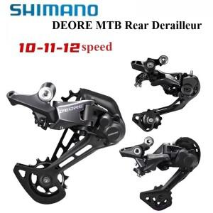 시마노 데오레 MTB 뒷변속기 10/11/12단 (20/30단 호환) 잠금 기능 탑재  부드러운 변속
