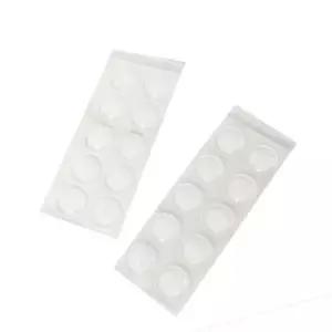 도어 쿠션 투명 20개 실리콘 도어스토퍼 범퍼 부착