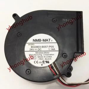 NMB-MAT BG0903-B057-P0S A1, DC 24V, 1.14A, 100x93x33mm, 4 와이어 서버 냉각 선풍기