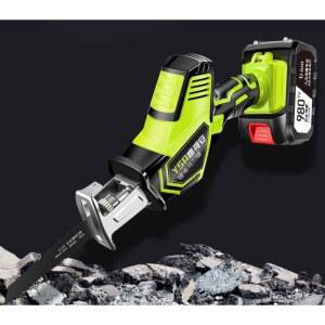 전기 쇠톱 쇠자르는톱 금속 무선 충전식 파이프 컷팅기