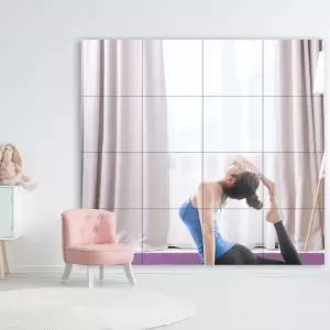 간편 간단 접착식 붙이는 다용도 안심 안전 벽거울 간편거울 벽거울 거울