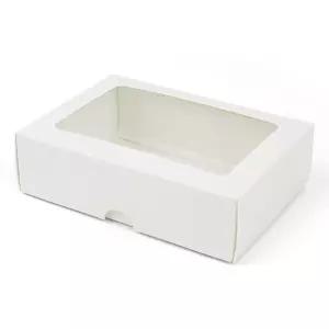 직사각 투명창 선물상자 중형W 비누 쿠키 답례품박스 투명창선물상자