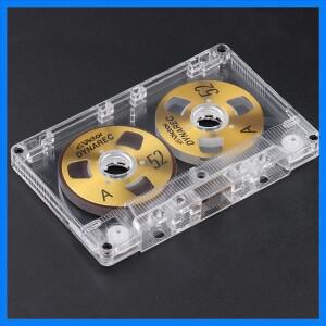 레트로 빈 오디오 테이프 유형 I 수제 릴 투 카세트 46분