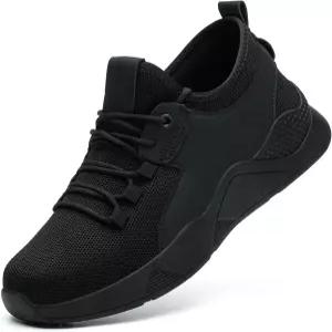 남성용 TEYTAP 스틸 토 작업화 여성용 ？ 논 슬립 방수 안전 운동화