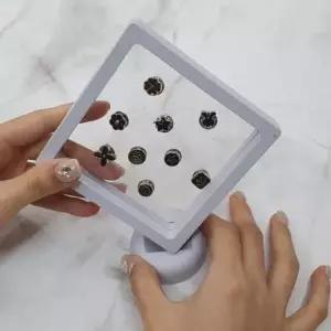 PE필름 악세사리 액자 케이스 화이트 11X11