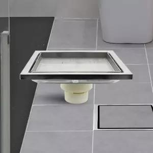 스텐레스 SUS304 타일육가 유가 150각 배수관65mm 타가 하수도뚜껑