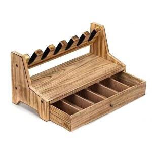 거치대 핸드건 서바이벌 건스탠드 스탠드 보관대 보관함 진열대 레트로 받침대 서랍