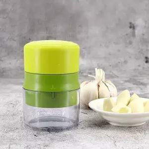 초간편 휴대용 마늘다지기 멀티 만능 야채 채소 고기 전동 이유식준비 다짐기