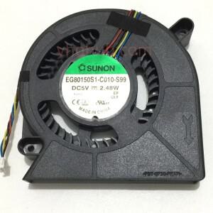 SUNON EG80150S1-C010-S99 서버 냉각 선풍기, DC 5V, 2.48W, 4 선