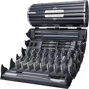 128-in-1 정밀 드라이버 세트 [매우 내구성이 뛰어난] 작은 Torx 드라이버는 모든 링 초인종 시계 노트북