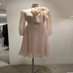 [국내백화점 출고] 지고트 JR8E0OP143[쉬폰 시스루 리본 A라인 원피스] [인기상품] 선물추천