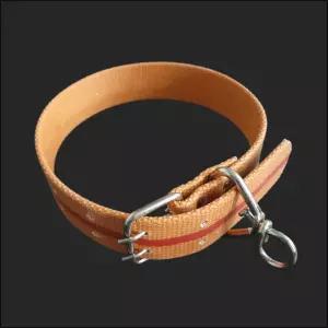 밸트 삼각슈 개목줄 40mm 70cm 러프웨어목강아지 반려견목 애견목 걸이 애완 목걸이 산책 개목 댕댕이목