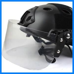 고품질 경량 FAST 헬멧 MICH2000 안티라이엇 페이스 실드 전술 아웃도어 페인볼 CS 라이딩 보호 장비