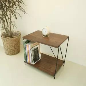 협탁 소형 틈세 조립 슬림 원룸 모듈400 2단 소형 협탁 조립협탁 슬림협탁