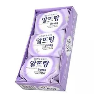 알뜨랑 비누 블루베리 140g 3개입 세수비누 화장비누