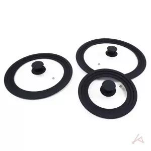 다용도 멀티뚜껑 435135 실리콘덮개 프라이팬뚜껑 프라이팬덮개 냄비뚜껑