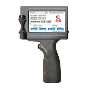 바코드 라벨기 휴대용 고화질 생산날짜 사무실 스티커 본품 메탈 고접착 잉크젯