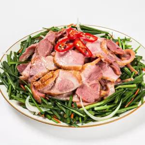 오븐에 구운 북경오리 슬라이스 2kg 벌크에구운 훈제 냉동 즉석 간편 여행용 캠핑용 맛있는 요리 반찬