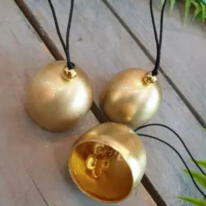 황동 문종 현관벨 앤티크 도어벨 풍경 풍수소품 행운 청아한소리맑은종