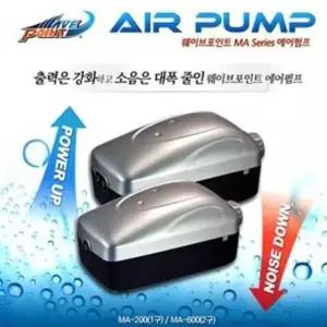 수조 어항 기포발생기 에어펌프 1구 물고기 산소공급