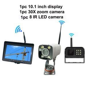 크레인 무선 모니터링 카메라 고고도 타워 줌 증폭은 수신기 키 제어 줌을 지원합니다. 고화질 대형