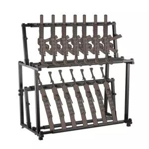 사격장 총기거치대 진열대 보관함 에어소프트건 비비탄총 수납 서바이벌게임