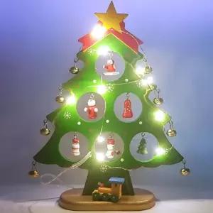 크리스마스소품 LED 미니트리 장식 오너먼트 탁상트리
