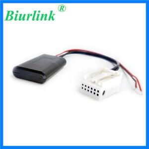 Biurlink 자동차 12 핀 AUX IN 오디오 수신기 블루투스 모듈 케이블 어댑터 메르세데스 벤츠 Comand APS NT