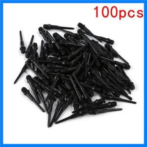 100PCS 고정밀 전자 다트 플라스틱 전문 내구성 소프트 팁 포인트 바늘 교체 세트 액세서리