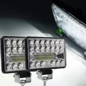 sh) LED써치라이트 1세트 NEW 2PCS 3030LED 144와트