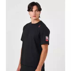 매장정품 SPYDER 스파이더 듀오테크 남성 와펜 반팔 티셔츠 SPKMCNRS307MBLK 1193466