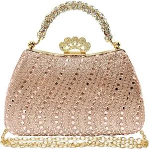 칵테일 프롬 핸드백 백 위한 이브닝 여성 클러치 결혼식을 스파클링 파티 라인스톤 다이아몬드 포멀 지갑