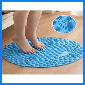 가정용 손가락 프레스 발 마사지 보드, 대나무 촬영, 밟기, 두꺼운 원형 패드