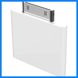 아비지! 미니 클래식 나노 터치(흰색)용 30핀 블루투스 4.1 오디오 송신기