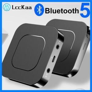 2in 1 Bluetooth 5.0 수신기 3.5mm AUX 잭 동글 무선 오디오 어댑터 스테레오 차량용 TV PC 헤드폰