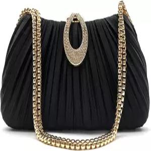 결혼식 파티용 드레스 새틴 Qiannaura 이브닝 지갑 핸드백을 위한 포멀 클러치