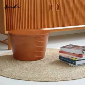 대형 셰이커 박스 보관함 정리함 다용도 수납함 바구니 원목 앤틱 원형