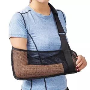 깁스 팔걸이 어깨보조기 팔깁스 지지대 메쉬 암슬링