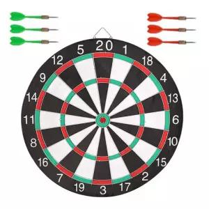bns 양면 다트판 다트핀 6개 세트 벽걸이형 바늘 핀다트