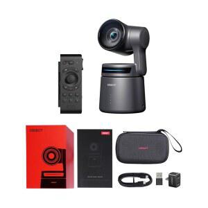 OBSBOT 테일 에어 & 스마트 리모컨 / 등. 촬영용 제작자 인텔리전트 컨트롤, PTZ가 카메라, 트래킹 예배, 제스처 AI 웹캠, 콘텐츠 포함된 앱, HDMI 스트리밍 /USB-C 무선 비디오 콤보,