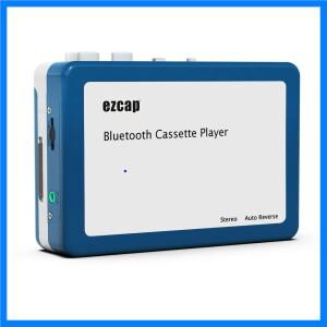 Y&H 휴대용 개인 워크맨 블루투스 카세트 플레이어, 레트로 테이프 음악을 이어폰 또는 스피커로 전송 ezca