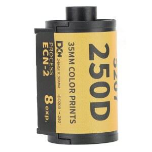 컬러 필름, 전문가용 인쇄 35mm 와이드 고해상도 공정 2 노출 카메라용 135대 범위 (8매) ECN