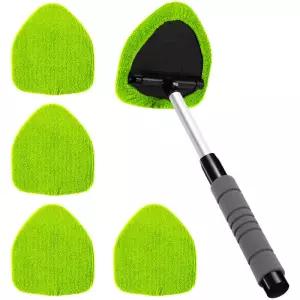 180도 자동차 앞유리 청소 브러시 ° 회전 헤드 11 ~ 18.5 인치 확장형 핸들 세부 창 도구