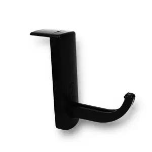 모니터 부착 헤드셋 홀더 이어폰 PC방 헤드폰 책상 모니터 부착형 헤드셋